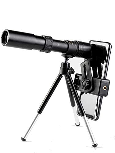 TELESCOPIO ZOOM 300X 40MM HD CON TREPPIEDI PER FOTO CON SMARTPHONE CANNOCCHIALE STELLE