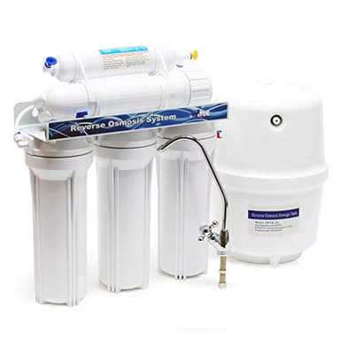 Naturewater NW-RO50-NP35 Impianto osmosi inversa, filtrazione 5 stadi con serbatoio, membrana RO 190 l/giorno