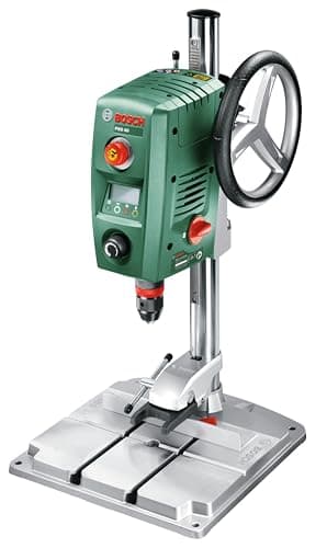 Bosch Trapano a colonna PBD 40, guida parallela, morsetti di fissaggio rapido, confezione in cartone, potenza 710 Watt
