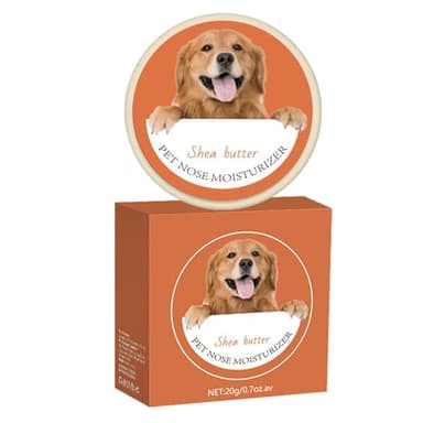 Balsamo Per Il Naso Per Cani - Naso Naturale Idratante - Crema Al Naso Di 20 G Per Cani, Sicuro Da Leccare: Impedisce Il Naso Secco, Il Crack E Con Le Croste, La Cura, Le Riparazioni E Protegge Il Nas