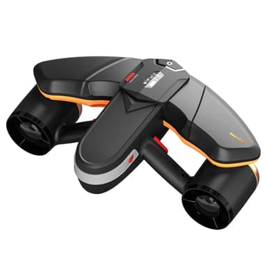 Sublue Navbow Plus Smart - Monopattino subacqueo Professionale a Doppio Motore con Supporto per Action Camera, velocità 2 m/s, per Piscina, Immersioni, Snorkeling, Scooter (Arancione)