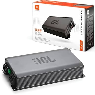 JBL Stage GT 90041 – Amplificatore 4 Canali Auto. 1480W Picco. Potenza Totale. Compatto