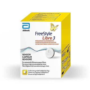Freestyle Libre 3 sensori, 1 misuratore di zucchero nel sangue bloodsugar free style diabete