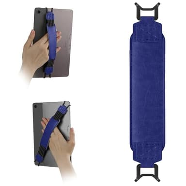 HoYiXi Soft Hand Strap for 9-11 Inch eReaders & Fire Tablet Compatible with Fire HD 10/iPad 9.7 /iPad Mini/Galaxy Tab A8 A9/Huawei con Cinturino da polso sicuro per Tablet -Blu
