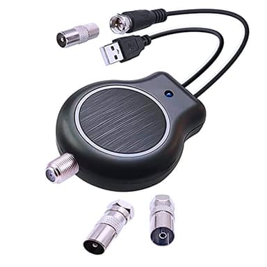 Joselin Amplificatore di segnale ad installazione rapida per antenna TV HD FM DVB USB 32DBI