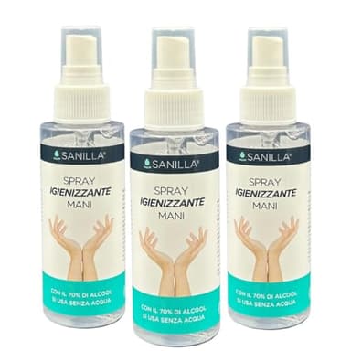 Sanilla Spray Igienizzante Mani 70% Alcool