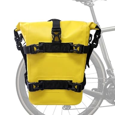 Borsa posteriore per bicicletta, impermeabile, per bici elettrica, grande capacità, antigraffio, multifunzione, accessorio per ciclismo all'aperto