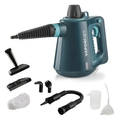 Ariete 4137 Vaporì Jet, Pistola a Vapore, Vapore pronto in 3 minuti, Pressione 3,5 bar, Kit di accessori in dotazione