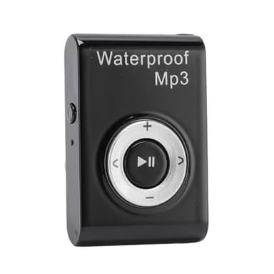 Lettore Mp3 Impermeabile per Nuoto, Lettore Musicale Mp3 Subacqueo con Cuffie Impermeabili, Memoria da 8 GB, Lettore Mp3 Sportivo Portatile per Surf Subacqueo Che Corre su Sci (BLACK)