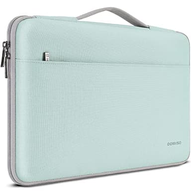 DOMISO 12,5-13 Pollici Custodia Borsa per Computer Protettiva Portatile PC Laptop Sleeve per 13"MacBook Pro Air Pro M2 M1-2013/14"MacBook Pro/Surface Laptop 3 4/14"Yoga Slim 9i Gen 7, Verde menta