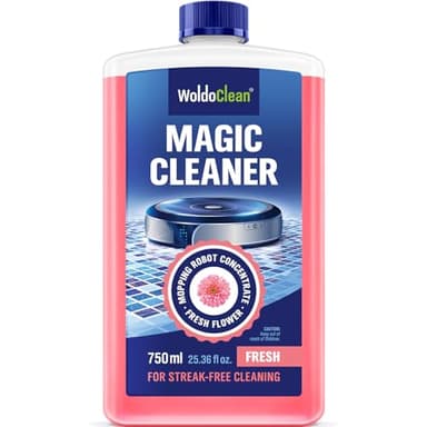 Detergente per pavimenti per robot aspirapolvere con mop 750ml - piastrelle in ceramica, gres e porcellana per 30-50 cicli di pulizia