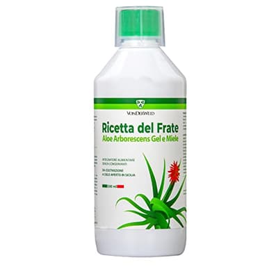 Vonderweid - Ricetta di Padre Zago Classica, Integratore Alimentare ImmunoStimolante con Aloe Arborescens Gel, Miele e Distillato di Grano, Made in Italy, 500 ML