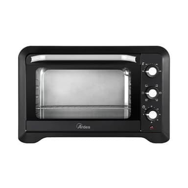 Ardes Magnus 45L AR6245PB - Forno elettrico ventilato 45 litri - Fornetto ventilato con 6 modalità di cottura, temperatura 100-230°C, timer 60', luce interna, doppio vetro, accessori inclusi