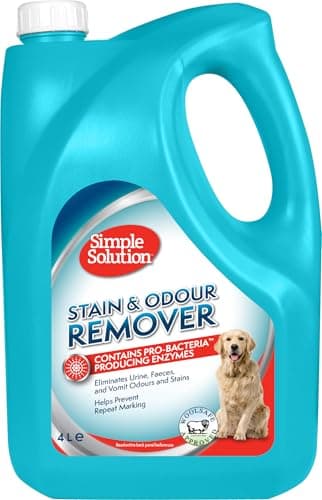Simple Solution 90424-2p Elimina Macchie e Odori per Cani - 4 Ltr
