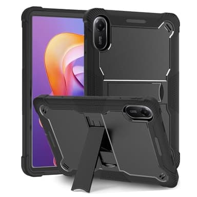 Vakarey Cover per Xiaomi Redmi Pad 2 11 Pollici 2025,Per Redmi Pad 2 4G Custodia Bambini Antiurto,Nero