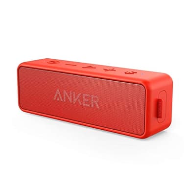 Anker soundcore 2 Cassa Bluetooth Portatile con Suono Stereo 12W, Bluetooth 5, BassUp, IPX7, 24h, Associazione Stereo WiFi, per Casa, Esterno, Viaggi