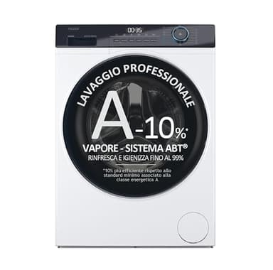 Haier HW70-BP14929-S Serie I-Pro 3, Lavatrice slim 7 Kg a Carica Frontale, 1400 Giri, Programma vapore Refresh, Trattamento Antibatterico, Libera Installazione, 60 * 48 * 85 cm, Classe A -10%