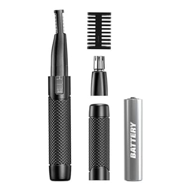 WAHL Manscaper ® 2 in 1 con batteria al litio Tactical® Taglia sopracciglia a doppio lato e taglia peli del naso per uomo