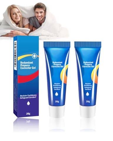 ZKUNL Gel Correttore per Prepuzio Ridondante,2Pcs Gel per Fimosi per Prepuzio,GEL Correttivo per Prepuzio Fimotico con Ingredienti Naturali,Idrata e Idrata la Pelle,Azione Delicata e Rapida