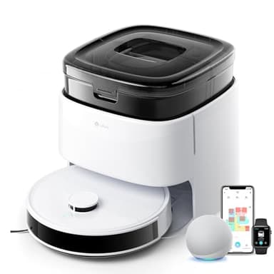 LEFANT M3 Robot Aspirapolvere Lavapavimenti con Mappatura, 12000Pa, Svuotamento Riempimento, Lavaggio e Asciugatura Automatici, Laser dTOF, Evitamento Degli Ostacoli PSD, Compatibile Wi-Fi 2.4G e 5G