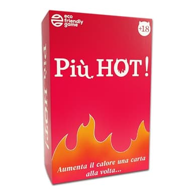 Più HOT ! - Il Gioco Piccante per Ravvivare la tua Coppia - Giochi di coppia - Fate Salire la Temperatura Carta per Carta - Gioco da Tavolo per Adulti - Regalo per la Coppia