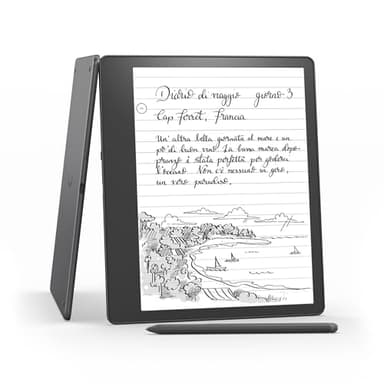 Kindle Scribe (2022) - 32 GB | Il primo Kindle e taccuino digitale, tutto in uno, con schermo Paperwhite da 10,2’’ a 300 ppi | Con penna premium