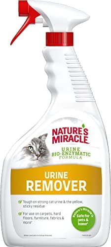 Nature´S Miracle Urine Remover per Gatti, Eliminare le Macchie di Urina, a Base di Oli Essenziali, 946 Ml