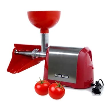 Crisalide® Passapomodoro Elettrico 600W Professionale in Alluminio Alimentare – Produzione 70 kg/h – Filtro in Acciaio Inox e Motore Robusto (230V/50Hz)