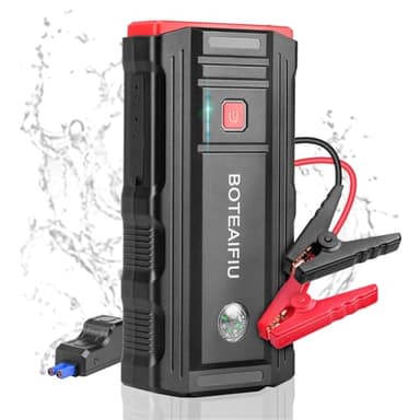Avviatore per auto 3000A Batteria portatile 8L benzina 6.5L diesel 3 modalità luce 12V booster jump starter 2 porte USB ricarica rapida