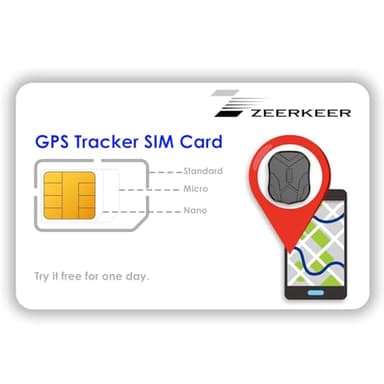SIM Card per Localizzatore GPS, Scheda SIM per GPS Tracker con Copertura Globale e rete multi-operatore 4G LTE/3G/2G/GSM, Senza Scadenza e tariffe competitive, A partire 4€/mese, SIM per GPS Tracker