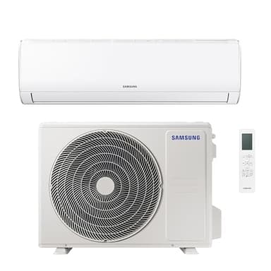 Samsung AR30 Malibù 18000 BTU, Climatizzatore Monosplit in Pompa di Calore, GAS R32, AR18BXHQASINEU+AR18BXHQASIXEU, [Classe di efficienza energetica A++/A+]