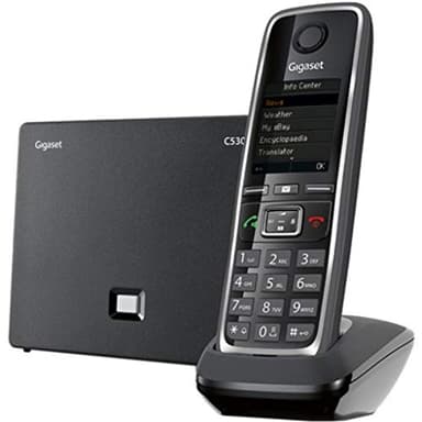 Gigaset C530 IP Wireless Handset, Nero [Belgio]