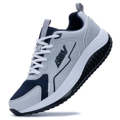Scarpe Orthotic da Uomo con Arch Support,Wide Platform Walking Sneakers Comfort Scarpe da Tennis
