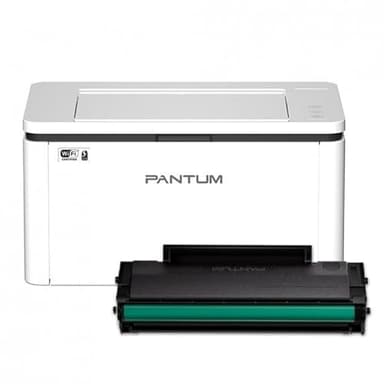 alphaink Bundle con Stampante Laser Pantum BP2300NW con WiFi e Rete Monocromatica Bianco e Nero, 20pm, Bluetooth, USB + 1 Toner Originale TL-A2310H