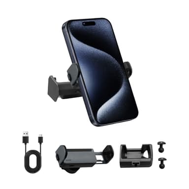 LUWU Porta Cellulare Auto Compatibile con Toyota Yaris Cross 2023-2025 2026 Supporto Cellulare Elettrico per Bocchette Aria con Rilascio a un Clic per iPhone Smartphones Accessori Yaris Cross