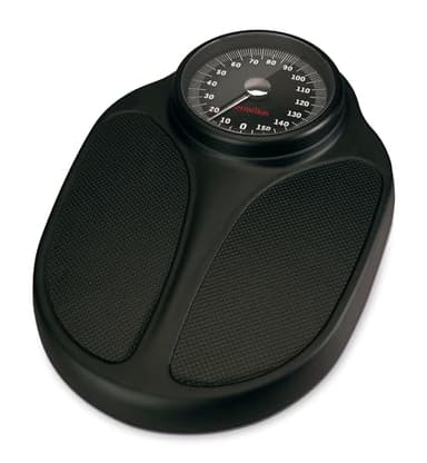 Terraillon – Bilancia pesapersone meccanica, quadrante grande, colore nero