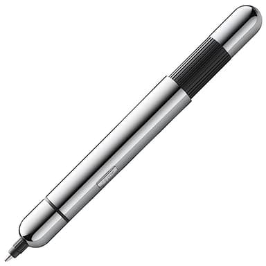 Lamy pico chrome penna a sfera - sfera tascabile innovativa - con un solo scatto a misura naturale - involucro in metallo e larghezza di tratto M - refill M 22 in nero incl.