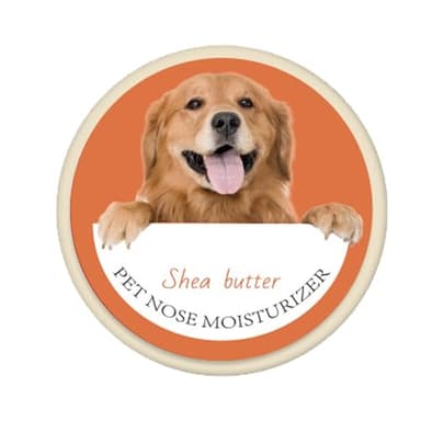 per il naso secco per cani, crema nasale vegetale per cani - crema per il naso da 20 g per cani, sicura per lamer: previene il naso secco, screpolato e con croste, cura, riparato e Pro