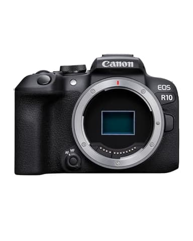 Canon EOS R10 Fotocamera Mirrorless (Solo Corpo) – Digitale – Dual Pixel CMOS AF II e Video 4K fino a 60p – Perfetta per Vlogging – Bluetooth, Wi-Fi e USB-C - Pensata per esplorare ovunque tu vada