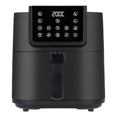 Ardes Friggisana Infinity ARFRYA05L - Friggitrice ad aria 8 litri - Airfryer +35% di spazio e tecnologia Rapid Air - Air fryer 10 in 1, temperatura e timer regolabili, display touch