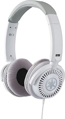 YAMAHA HPH-150WH Cuffie Sovraurali, Cuffie Monitor Aperte On Ear con Meccanismo Girevole 90°, Leggere e Confortevoli, Suono chiaro, Adatte per Strumenti Musicali Digitali, Bianco