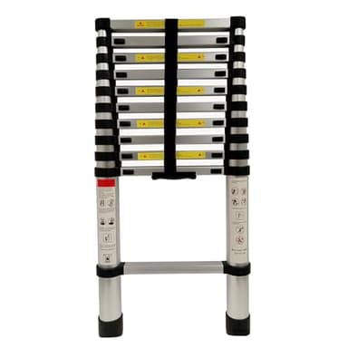 N.G. NICCOLAI SCALA TELESCOPICA PER USO DOMESTICO VARIE KMISURE (13 GRADINI (H.3,80 MT. MAX))