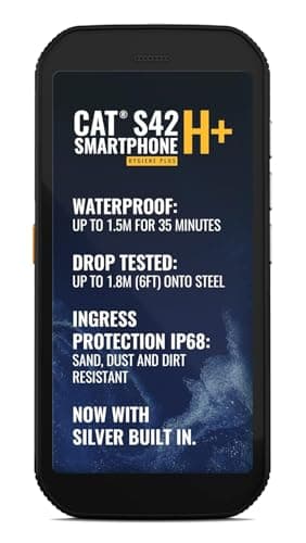 Smartphone Cat S42h+ Smartphone Rugged Ip68/9 & Mil Spec 810g Black 5,5" 3gb/32gb Dual Sim