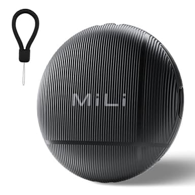 MiLi LiTag Tracker Bluetooth per Android, Compatibile "Google Funzioni Trova", Formato identico ad AirTag, Trova Oggetti per Chiavi/Bagagli/Valigie/Portafogli, 1-Pezzi