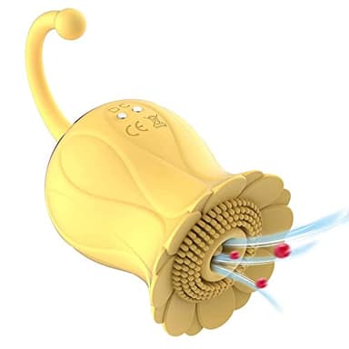 - Vībrátóri Sèssuálí per Donna Succhia Clitórídè e Capèzzòli Potèntè Profèssiònäli Silicone Piccolo, Wireless Víbrátóre Śeśśo Donna Sücchíatóre Clîtórîde Stīmòlàtorê Līnġúa Vîbránte Ŝèx