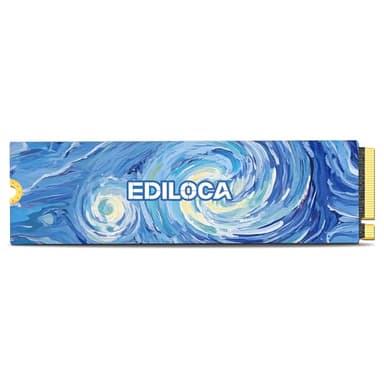 SSD 1TB NVMe PCIe 5.0x4, Fino a 14.000 MB/s Lettura e 8.500 MB/s Scrittura, con Cache DRAM LPDDR4 1GB e SLC Dinamica, M.2 2280 3D TLC Per Gaming, Editing Video 4K/8K, PC/Notebook (EN1400 Pro)