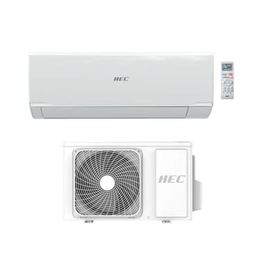 Climatizzatore Hec by Haier Monosplit Tide R 12000 BTU HEC35RECO-IN Wi-Fi Inverter R32 Classe A++ | Potente, Silenzioso, per Ambienti Domestici o Uffici fino a 80 mq
