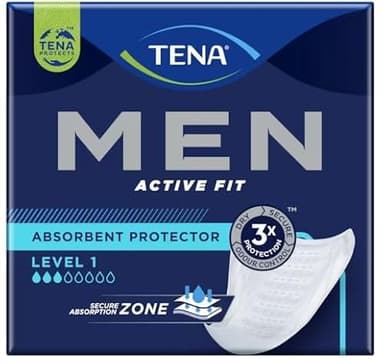Assorbente incontinenza maschile Tena Men Livello 1 - Confezione 144 pezzi