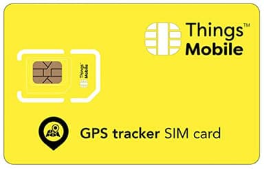 SIM Card per PERSONAL GPS TRACKER - Things Mobile - con copertura globale e rete multi-operatore GSM/2G/3G/4G LTE, senza costi fissi, senza scadenza e tariffe competitive, senza credito incluso