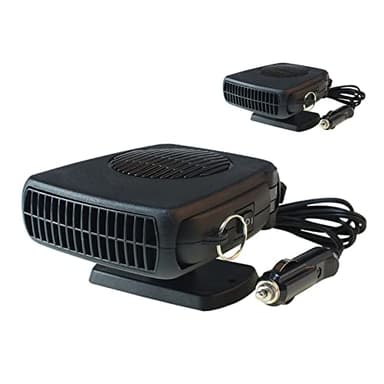 Ventola per Riscaldatore per Auto, Sbrinatore per Riscaldatore per Auto 2 in 1 Filo di Rame Puro per Riscaldamento Efficiente per Auto (12V)